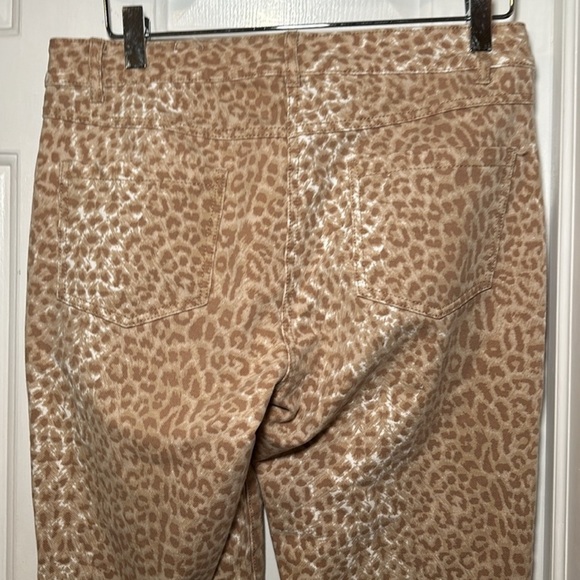 Women’s J. McLaughlin Cotton & Spandex Animal Print Straight Leg Jeans stretchy - Picture 7 of 8
